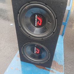 2 12" RENEGADE SUBBUFEERS