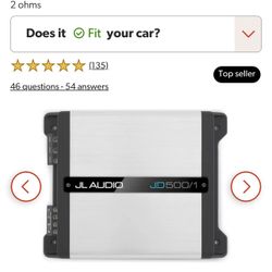 JL Amp JD500