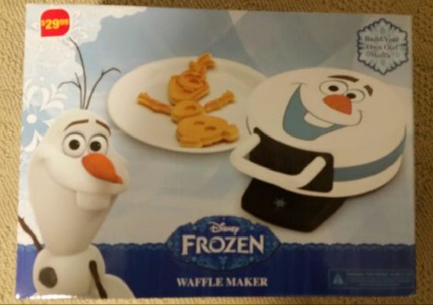 New in box frozen waffle maker