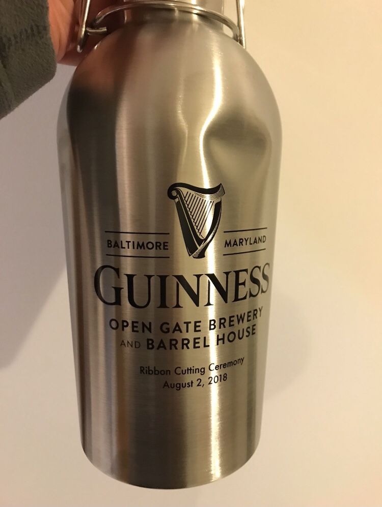 Growler Stainless Steel Vacuum Insulated 32oz