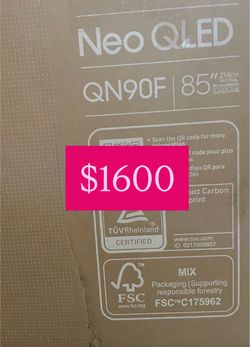 Samsung - 85” Class QN90F Series Neo QLED Mini LED 4K UHD SamsungVision AI Smart Tizen TV