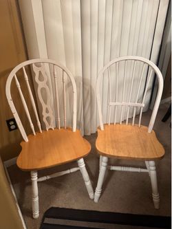 Wood chairs