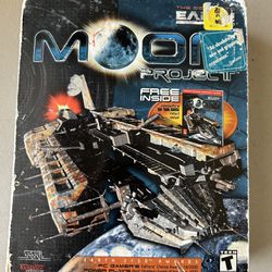 Moon Project PC 2001 Complete in Box Strategy Guide Windows 95