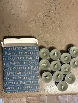 Party Lite Tealight Candles - Forest Fern