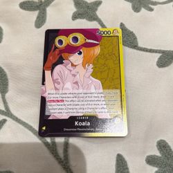 Koala One Piece Card