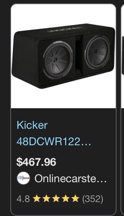 Kicker Comp R 12 inch sub