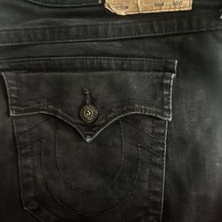 Black True Religion Jeans 