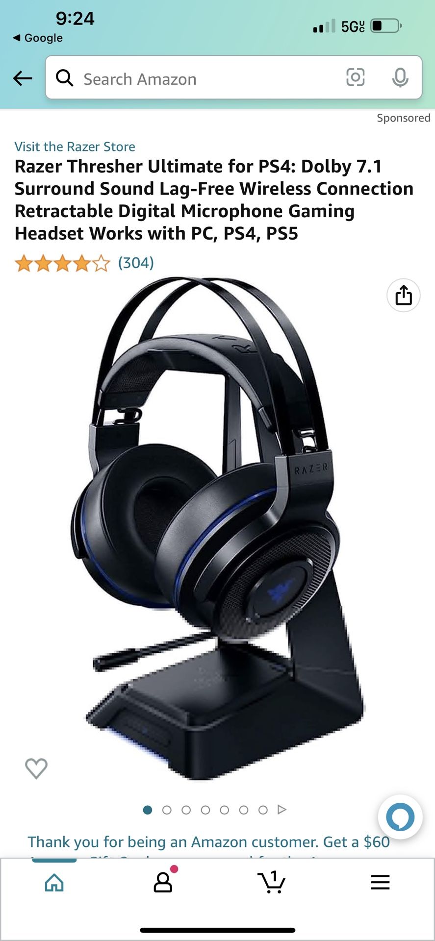 Playstation Razer Ultimate Thresher Ps4 Razer Thresher Ultimate