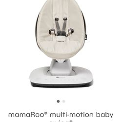 BRAND NEW 4MOMS MAMAROO 5 Baby Swing – In Box! | $250 🍼