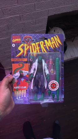 Marvel Legends Spider-Man Retro Lizard Action Figure