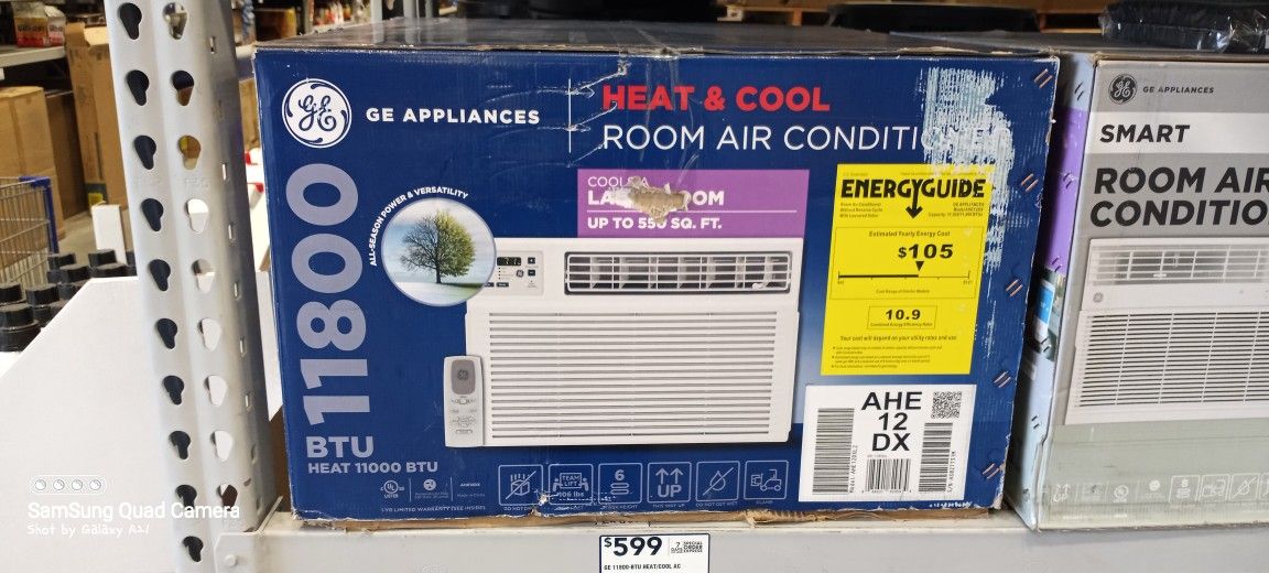 GE 4 IN 1 HEATING AND COOLING SMART A/C