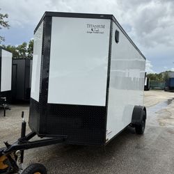 Trailer Enclosed 6 X 12 Titanium Cargo It’s 2026