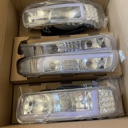 99-02 Chevy Headlights 
