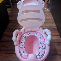 Pink Cow Potty Training Toilet 