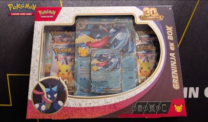 Pokemon TCG Greninja ex Box 30th Celebration