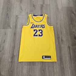 Nike Los Angeles Lakers Lebron James Swingman Jersey Mens Size 40 Small