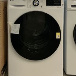 LG 24 inch 4.2 Cu. Ft. Ventless Compact Electric Dryer w/Dual Inverter HeatPump