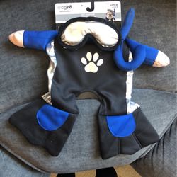 Medium Dog Halloween Scuba Diver Costume