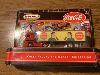 Matchbox Collectibles Coca-cola “coke Around The World” CHINA MERCEDES BENZ ACTROS