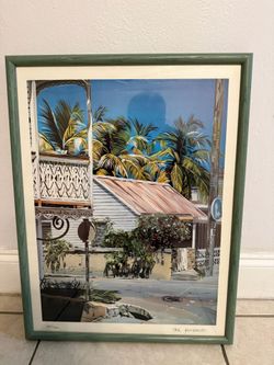 Paul Youngblood Limited Edition - Tropical Key West Landscape (Signed 280/500)