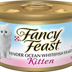 Fancy Feast Kitten Wet Food 23 Ct