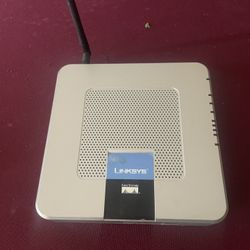 Linksys Wireless-G-Broadband Router With 2 Phone Ports Model WRTP54G