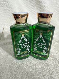 Bath & Body Works Vanilla Bean Noel Shower Gel x2