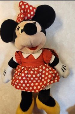 Vintage Disney plush Minnie