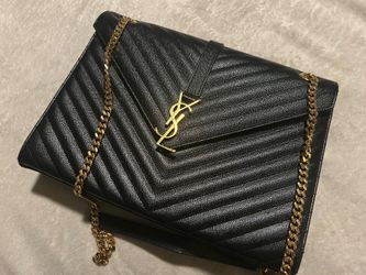 Saint Laurent Black Medium Bag – Authentic