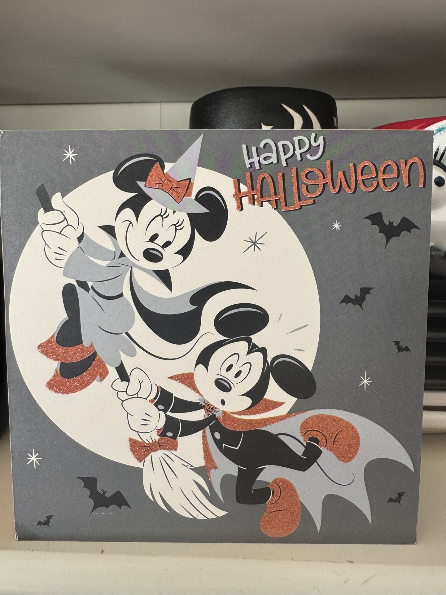 Halloween Disney- Mickey mouse Sign And Baking Set