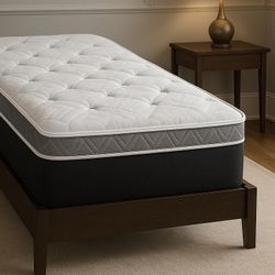 Brand New Twin Size Pillow Top Mattress – 14” Thick for Superior Comfort. Direct from Factory. Also Available: Full, Queen & King. Fast Same-Day Deliv