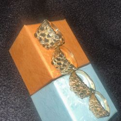 10k Nugget Ring Set 