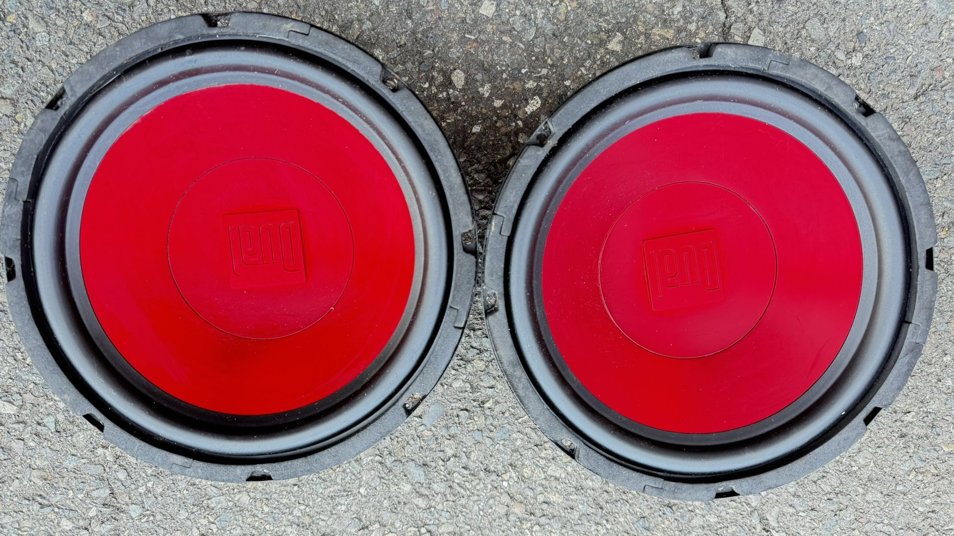 JBL Dual XS10 speakers10"