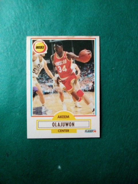 Akeem Olajuwon Fleer 90