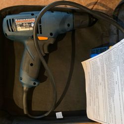 New Ryobi Corded 3/8 “ D42 Drill And Accessory Kit