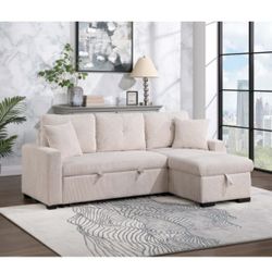 Sectional Pull Out Soda Sleeper New In Box