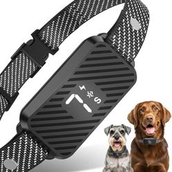new Dog Bark Collar for Large Medium Small Dogs, Rechargeable No-Bark Collar, Smart Barking Collar, Effective Bark Collar with 7-Level Sensitivity, 3 