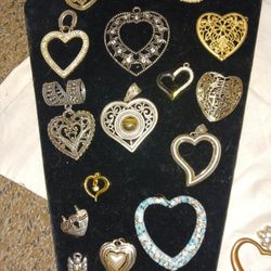 $10 Obo 16 Pendants Hearts
