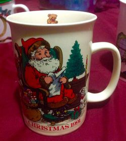 1991 Christmas Vintage Mug.