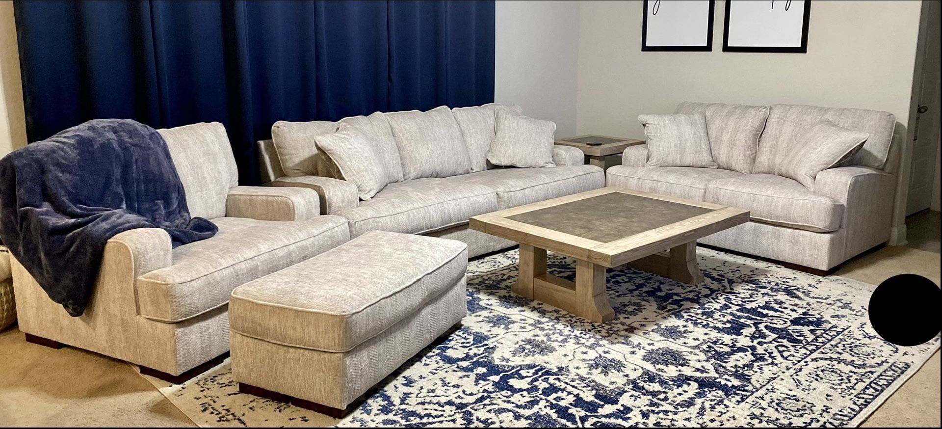 Ashely’s Furniture Luxury Memory Foam Living Room Set for Sale in San Antonio, TX OfferUp