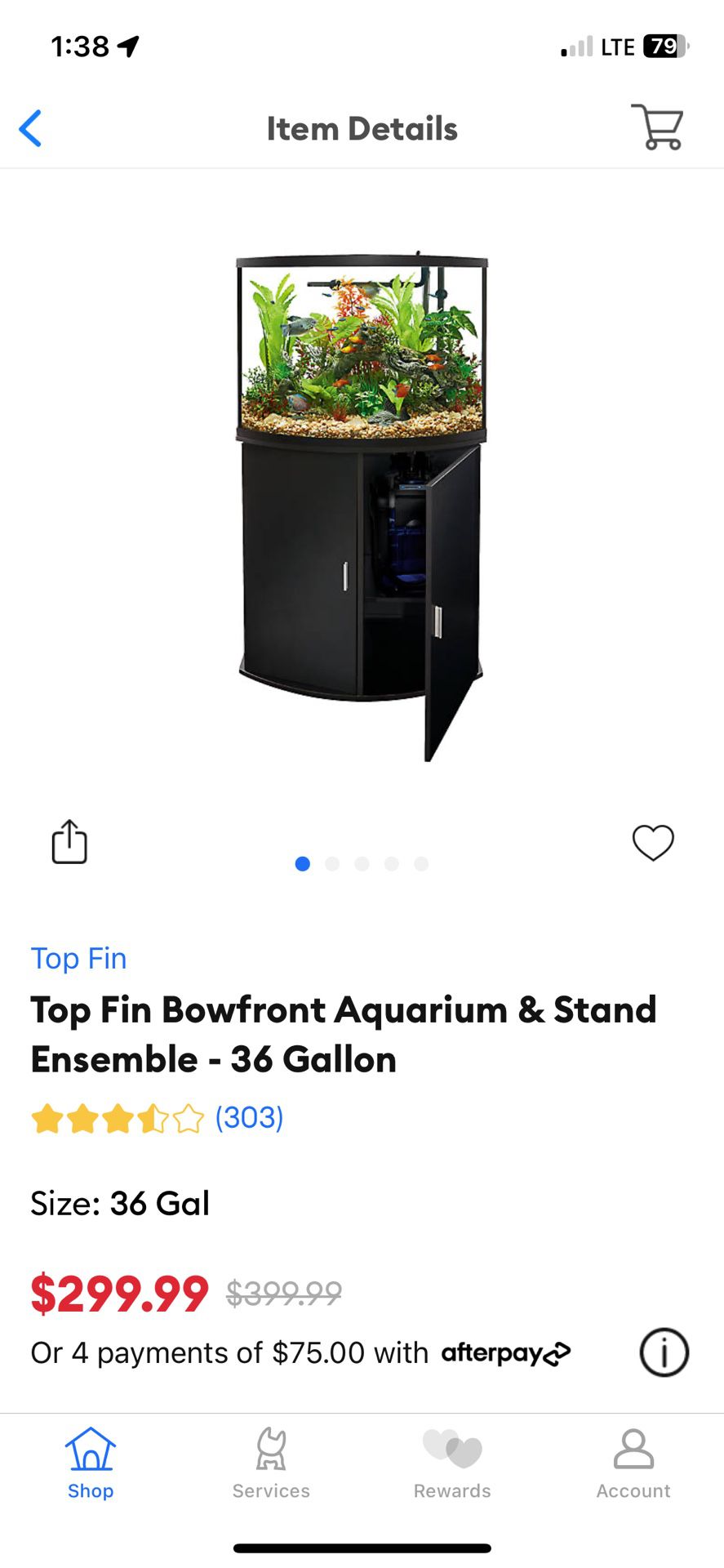 Aquarium Tank With Stand And Water Filter