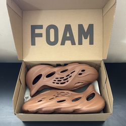 Adidas Yeezy Foam RNR Runner Clay Red Mens 12 - HP5335 - Authenticity Guaranteed