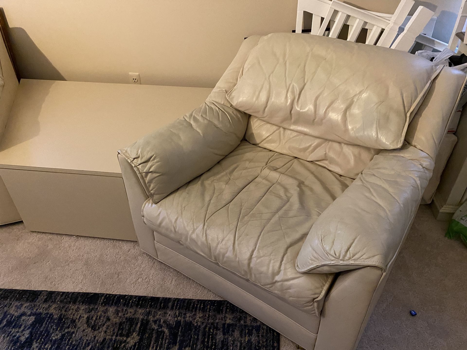 Two Chairs And Center Table