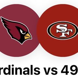 6 Lower Level Tickets In Section 117 Row 11 With Orange Parking Pass To 49ers Vs Cardinals.  Asking $350 Each Ticket.