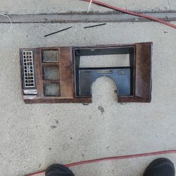 Cadillac Fleetwood Dash Cluster Piece With Ac Vent