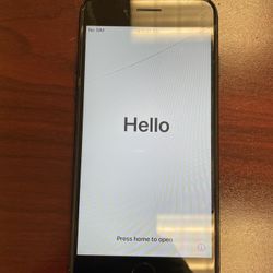 Black iPhone 7 256gb