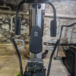 Gold Gym Weight Machine With Attachment. 
