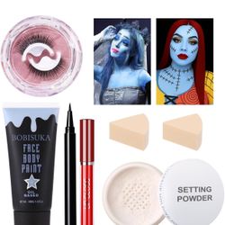 6 PCS Halloween Sally Makeup Set