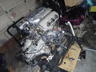 J32 v6 motor with tranny sub frame axles and more