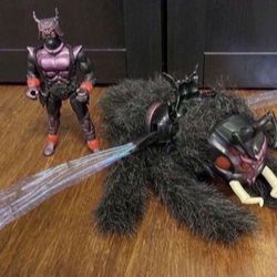 Vintage 1984 Sectaurs General SPIDRAX & Spider Flyer